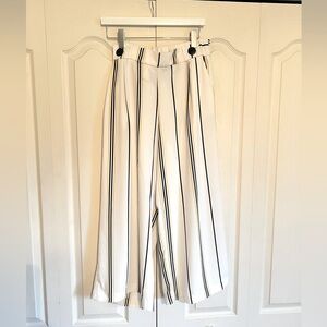 Zara Cropped Wide Leg Work Pant - L